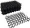 BUYTER12 Pack 8.5 * 6.5 Inch Square Cat Scat Mats with Spikes, Cat Repellent Pads Fence Animal Barrier,Included 12 Pack Staples and 20 Pack Zip Ties (8.5''*6.5'')