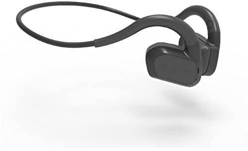 GZCRDZ Auriculares Bluetooth inalámbricos de conducción ósea ipx8 Auriculares de natación Impermeables Fitness al Aire Libre 32 GB de Memoria Reproductor MP3 (Negro)
