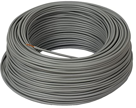 H07V-K Kabel 10 mm² grau 10 Meter ALPTEG