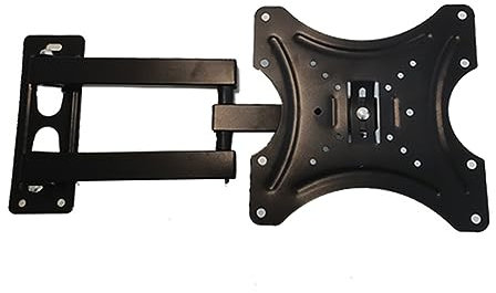 Soporte de Pared for TV for Televisores LED LCD OLED 4K de 14 a 42 Pulgadas, Soporte de Carga de 35kg, Soporte de Montaje for TV con Nivelación e Inclinación de Extensión Max VESA 200x200mm, Negro