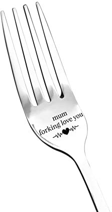 I Forking Love You Gabel Geschenke für Mutter, Geburtstagsgeschenke von Tochter, Sohn, beste Mutter, Geschenke für Schwiegermutter, Hochzeitsgeschenkideen, niedliche Geschenke für Stiefmutter,