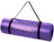 Yogamatte rutschfest Pilates Fitness Trainingsmatte mit Tragegurt | Premium Sportmatte & Gymnastikmatte | extra dick 1,5 cm | 180 x 60 cm | Lila