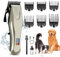 KIKETECH Dog Clippers Grooming Professional, Rechargeable Pet Hair Clippers, Low Noise Professional Home Pet Hair Shaver for Dog, Cats, Rabbits and Other Pets, Gold