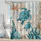 FAIRYGATE Bathtub Curtain Duschvorhang Duschvorhänge 180 x 180 cm Anti Schimmel Wasserdicht Polyester Stoff Waschbar Bad Vorhäng für Badzimmer mit 12 Haken B9316