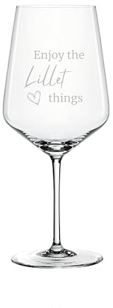 Spiegelau & Nachtmann Style Lillet Glas 630ml mit Gravur Enjoy the Lillet things - Lillet Liebhaber – Made in Germany - Geschenkidee - Lillet Wildberry (Lillet, Lillet Things)