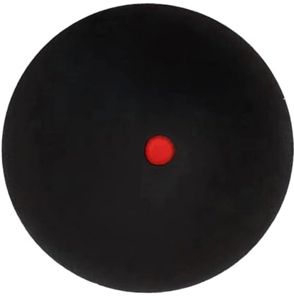 Single Dot Squashbälle - Sport Gummi Squashbälle Weiche Gummi Racquetball Bälle | Single Yellow Dot Squash Ausrüstung, Schlägerbälle, Einfache Bälle Kontrolle für Anfänger und Fortgeschrittene Spieler
