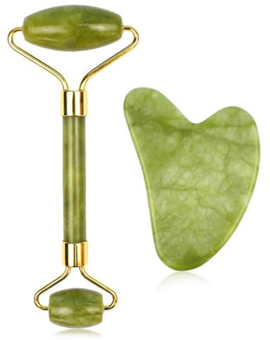 AVRUYPI Roller Massage Set, skincare, Gesichtsmassage Für Augenschwellungen Hautstraffung von Gesicht, Natürlicher Anti, Skin Care, Muttertagsgeschenk