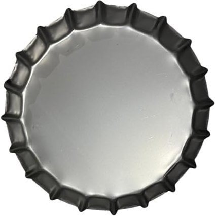Generic Teglia per Focaccia Barese, Ferro Lamiera, 26Ø cm, Adatta per il Forno, Resistente al Calore, Grigio, Tradizionale
