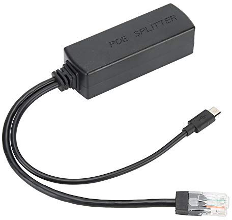 Yunseity POE Splitter Module d'alimentation USB Séparateur D'isolement Pratique 5V pour la Tablette Micro USB