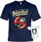 Lustiges Sprüche T-Shirt Set mit Mini T-Shirt Kindheit ohne Handy Ich war dabei! lustiges Geschenk Geschenkartikel