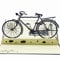 Smiling Art Pop Up 3D Karten, Glückwunschkarten inklusive Umschlag und Schutzhülle, handgearbeitet, handgefertigt, Geschenkkarte für Gutschein, Einladungskarte, Geburtstagkarte (Fahrrad)