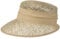 Lipodo Breezy Strohcap Damen – Made in Italy – Strandcap aus Stroh – Angenehme Luftzirkulation – Präzise ausgearbeitetes Flechtwerk – Damencap in Einheitsgröße – Frühling/Sommer Natur-beige One Size