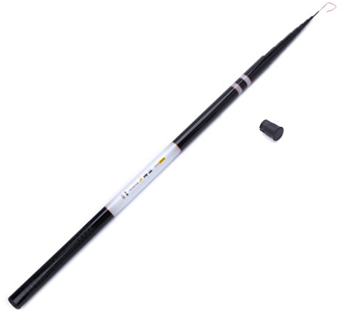 Yanhonin 3,6 – 7,2 m Glasfaser Angelrute Karpfenrute tragbar ultraleicht Teleskopstange (6,3 m)