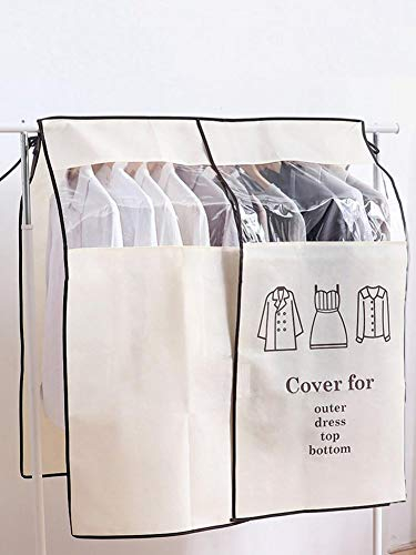 Clevoers Kleiderhüllen, Decke Waschbar Transparent Wasserdicht Staubdicht Schutzhülle, Universelle Schutzhülle Für Kleiderständer Kleiderschrank