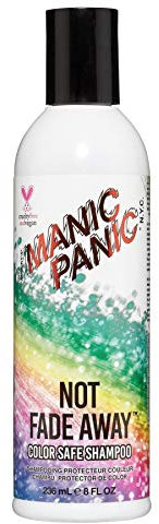 Manic Panic - Not Fade Away Maintain Shampoo, Vegan Cruelty Free, Stops Hair Colour Fading, Colour Lasts Longer, 236ml