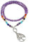 mookaitedecor Améthyste Collier Perles Pierres Chakra Guérison Protection Pendentif Arbre de Vie pour Femme Homme