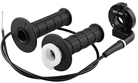 CYSKY Throttle Handle Grip Cable Throttle Twist Grip Set for 7/8 22mm Handlebar 50cc 90cc 110cc 125cc 150cc 200cc 250cc Mini Bike ATV Quad Pit Bike Dirtbike