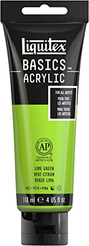 Liquitex Basics Acrylic Paint 4oz-Lime Green