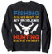 Vintage Retro Fischerei & Jagd Geschenke für Jäger Sweatshirt