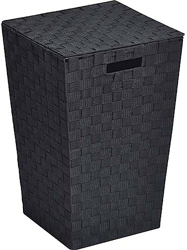 Tendance - Erweiterter polyester-wäschekorb - schwarz