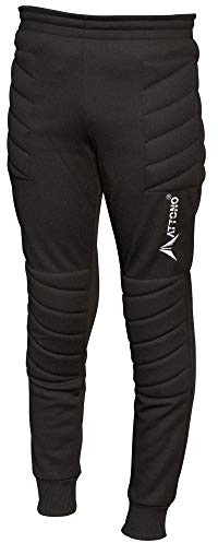 ATTONO Kinder Torwarthose Torwart Fußball Hose lang gepolstert am Knie und Hüfte - Gr. 128