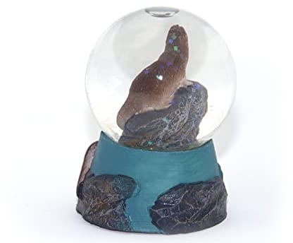 Cornelißen Schneekugel Poly Mini - Otter, Tiermotiv, Modern, Glas, klar