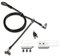 Kensington Lucchetto Universale 3 in 1 con Chiave e Doppia Serratura per una Sicurezza di Laptop, Docking Station o Monitor, Cavo da 1.8 m