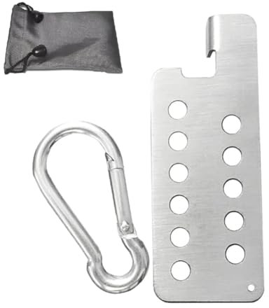 HechoVinen Verrou de Porte Portable,Serrure de porte avec Sac de Rangement,Serrure de Voyage en Acier Inoxydable pour Hôtel Appartement Maison