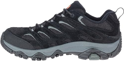 Merrell Herren Moab 3 GTX Wanderschuh, Black Grey, 43 EU