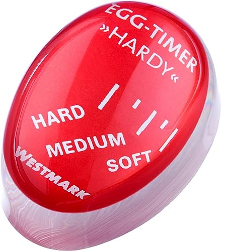 Westmark Minuteur à Oeuf Hardy – minuteur Pratique pour Les œufs à la Coque, minuteur pour Les œufs durs et à la Coque, Aide Facile pour Un Moelleux idéal – polyrésine
