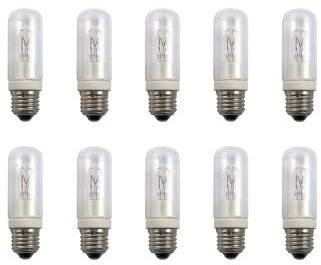 Lighto Ersatz für Halolux Ceram 70W E27 – Ø32mm, 1000 Lm 2900K, 10 Stück | Stufenlos dimmbar 0–100 %, CRI 100 — natürlichstes Licht, direkt einschrauben, sofort volle Helligkeit