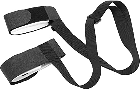 KIMISS Skigurte Zum Tragen von Doppelplattengurten, Nylon-Skigurte, Dämpfendes Design, Verstellbare Länge, Langlebiger Doppelplattengurt Zum Tragen