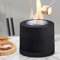 Houswise Tisch-Feuerstelle Smores Maker Kit – Beton Outdoor & Indoor Feuerstelle Tischplatte, Tisch-Feuerstelle, kleiner tragbarer Mini-Kamin für den Innenbereich