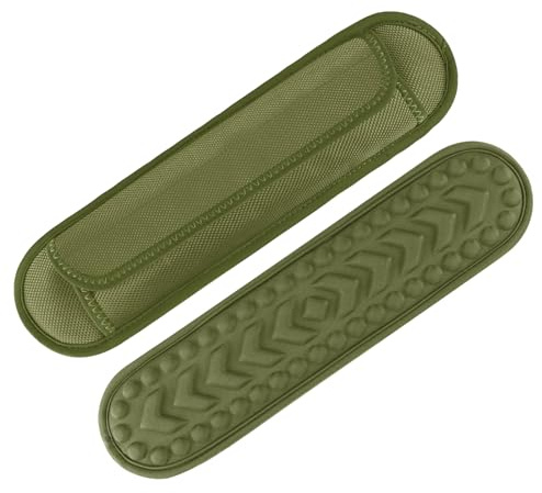 FIEIL 2 Stück atmungsaktive Universal-Schulterpolster, 3D-Kissen, Luftrucksack-Gurtpolster, für Schultertaschen, abnehmbare Schultergurt-Pads helfen Schulterschmerzen zu lindern