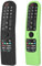2 Pezzi LG Magic Control 2022/2023 MR22GA/MR23GN Compatibile con telecomando LG TV, MR22GN, MR21GA, OLED QLED Custodia telecomando LG Smart TV Magic Control Copertura protettiva,(nero+verde)