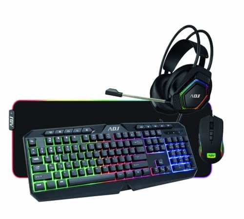 ADJ Tastiera/Mouse/Cuffia/Pad Kit Hulk Gaming Multimedia 4IN1 Wired Marca