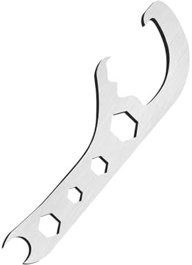 predolo Abridor de Cubos, Llave, Abridor de Barriles, Herramienta de Tornillo, Cubo, Tapa de Lata de Pintura, Abrelatas, Removedor de Tapas de Latas de, 7.7 mm de Espesor