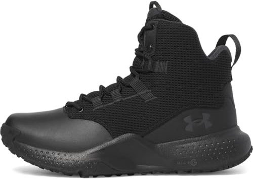 Under Armour Men's Micro G Stellar Mid, (001) Black/Black/Anthracite, 12, US