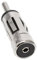 Sound-way Adattatore Antenna per autoradio AM/FM/Dab ISO - DIN connettore spinotto Plug da ISO 10599/41585 a DIN Maschio/Femmina Universale