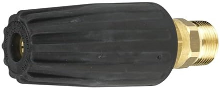 Rotordüse | für Kärcher Kränzle Hochdruckreiniger | bis 255 bar | hohe Kraft + große Flächenleistung | M22x1,5 AG | Düsengröße 055 | Dreckfräse Schmutzkiller