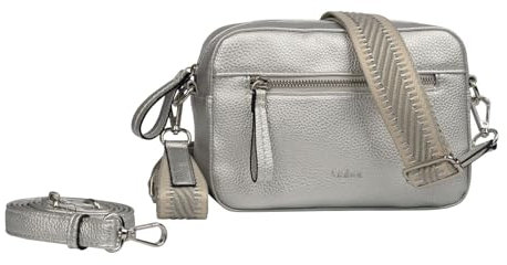 Gabor bags Silena Damen Umhängetasche Handtasche Mittelgroß Silber