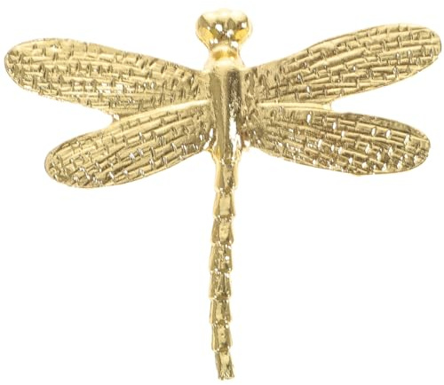 STOBAZA Libellen Ornament Aus Messing Mit Abnehmbarem Flügel Elegante Deko Figur Für Wohnzimmer Und Veranda Tischdekoration 2.95X2.56X0.67In Kreatives Wohnaccessoire