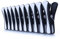 Clothes Pegs for Washing Line – 60 Black & White Soft Grip Pegs with Contoured Soft Pad Design | Strong Metal Spring | Weatherproof & Rustproof Laundry Pegs