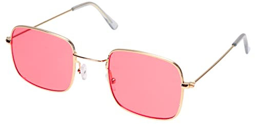 Holibanna Lunettes De Soleil Carrées Rétro Décoratives Pour Fête Sur La Plage Monture Légère Verres Pour Femmes