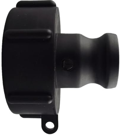 IBC Tank Fittings Selection - S60x6 & S100x6 Adapters - Male, Female, Threaded, Barbed, Valves, Spouts, MDPE Options (Camlock 2 (S100x8))