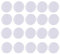 Chirriadores para Juguetes Sonajeros para Bebes,Fabricante de Ruido de Juguetes,Fabricante de Ruido Plástico,Caja de Sonajero de Plástico,Generador de Ruido 20 Piezas 22mm Blanco Tokaneit