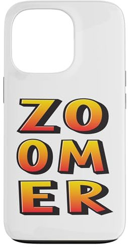 Hülle für iPhone 13 Pro Zoomer Zoomer Wörter Gen Z Verwenden
