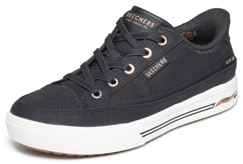 Skechers Damen Arch Fit Arcade See Ya There Turnschuhe, Black, 41 EU