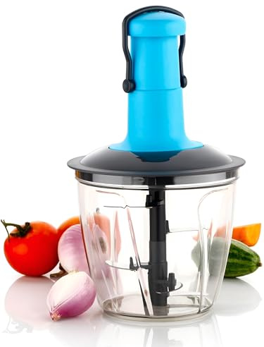 Tritatutto a pressione manuale 2 in 1