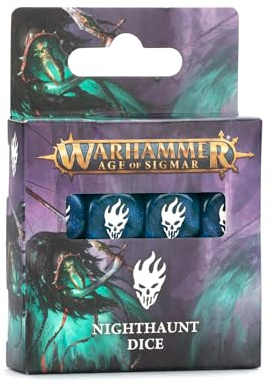 Games Workshop - Warhammer - Age of Sigmar - Nighthaunt: Würfel-Set